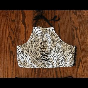 HULA HONEY 👙 Black and white Snake print Bikini